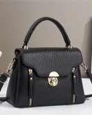 Women's bag Macaron laptop fashion locks shoulder -shoulder messenger bag flip cover small bag