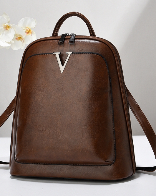Trendy backpack Women's casual waterproof travel bag computer bag backpack high school junior high school college student schoolbags
