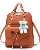 Women's bag backpack Student fashionable shoulder schoolbags Fashion Bow Academy Backpack